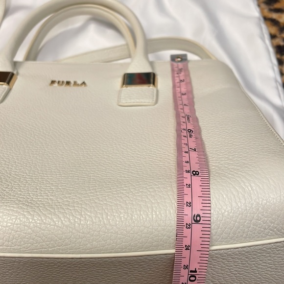 White leather Tote NWOT - Picture 11 of 12